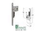 Serratura infilare gancio G50T H36 Q8 Frontale Mediana 18x196+Tirare Entrata 50 varie finiture | Bonaiti - immagine 4